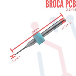 Broca PCB 0.6mm