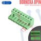 Bornera Desarmable 8PIN 5mm Verde