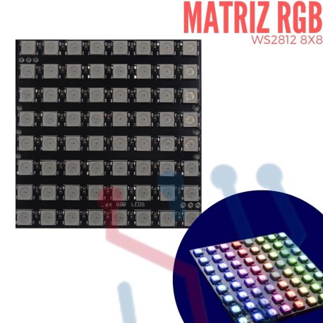 Matriz 5X5 RGB WS2812 (25BIT)