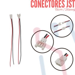 Conector JST Aéreo 2PIN 26AWG