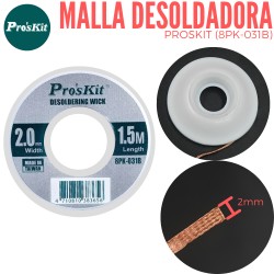 Malla Desoldadora Proskit 8PK-031B