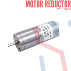 Motorreductor 12V 12rpm 9Kg