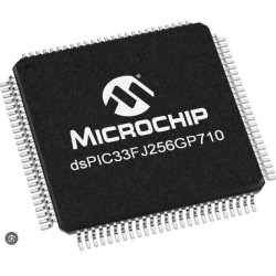 Microcontrolador DSPIC33FJ256GP710-I/PF