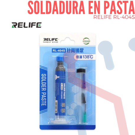 Soldadura en Pasta RL-404S