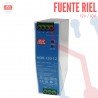 Fuente Riel 12V 10A Mean Well