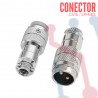 Conector Aéreo GX16 de 2 Pines