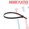 Amarre Nylon 3.5X250mm Color Negro 50 UNID