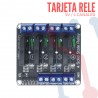 Tarjeta Relé de Estado Sólido 4 Canales