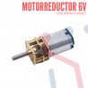 Micro Motorreductor 6V 1000RPM