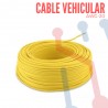 Cable Vehicular AWG 20 Amarillo X Metro
