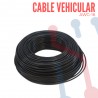 Cable Vehicular AWG 16 Negro X Metro