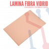 Lámina Virgen en Fibra de Vidrio 10x20cm Doble Capa
