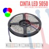 Cinta Led RGB 5050 IP65 12VDC 5 Metros