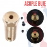 Acople Buje 4mm para Rueda