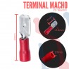 Terminal Macho Aislada AWG 22-16