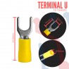 Terminal U Aislada AWG 12-10 (5.3mm)