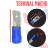 Terminal Macho Aislada AWG 16-14
