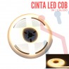 Cinta LED COB Cálido 12V (1 Metro)