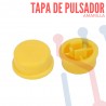 Tapa B3F Amarilla para Pulsador 12x12x7.3mm