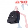 Adaptador Enchufe Redondo a Plano