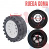 Rueda de Goma 31mm