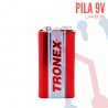 Pila Tronex de Carbón 9V