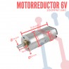 Motorreductor 6V 200RPM 16mm