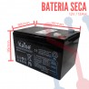 Batería Recargable Sellada 12V 12Ah