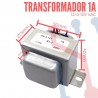 Transformador 12VAC-0-12VAC 1A