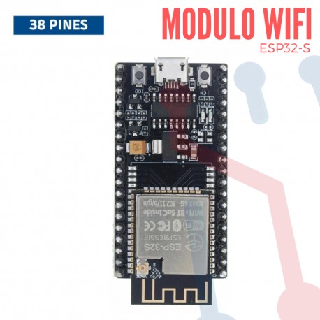 Modulo WIFI ESP32- (38 Pines)