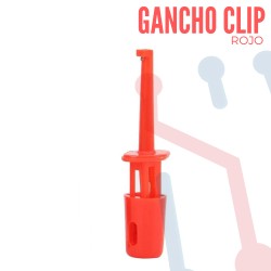 Gancho Rojo para Sonda de Multimetro
