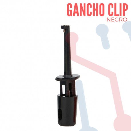 Gancho Negro para Sonda de Multímetro
