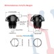 Pulsador Negro Chasis Corto NA 12mm