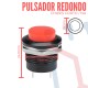 Pulsador Rojo Chasis Corto NA 16mm