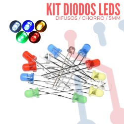 Kit de Led's 5MM (100PCS)