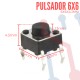 Pulsador 6x6x4.3mm