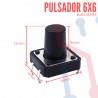 Pulsador 6x6x12mm