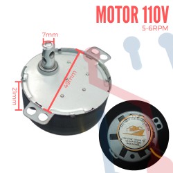 Motor AC 110V 5-6RPM