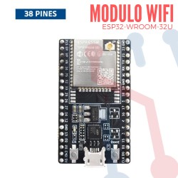 Modulo WIFI ESP32-WROOM-32U (38 Pines)