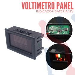Voltimetro Indicador de Carga de Batería 12V