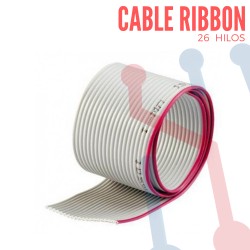 Cable Ribbon 26 Hilos Gris X Metro