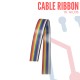 Cable Ribbon 10 Hilos Color X Metro