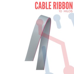 Cable Ribbon 10 Hilos Gris X Metro