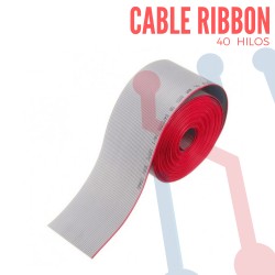 Cable Ribbon 40 Hilos Gris X Metro