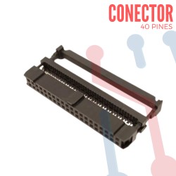 Conector para Cable Ribbon 40 Pines