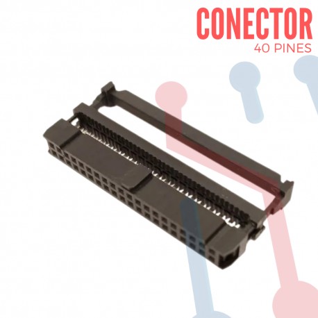 Conector para Cable Ribbon 40 Pines