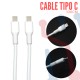 Cable USB-C A USB-C (100cm)