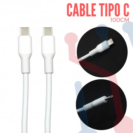 Cable USB-C A USB-C (100cm)