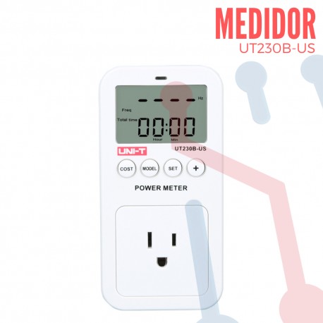 Medidor de Consumo Electrico UNI-T UT230B-US