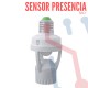 Sensor de Presencia Tipo Socket 360°